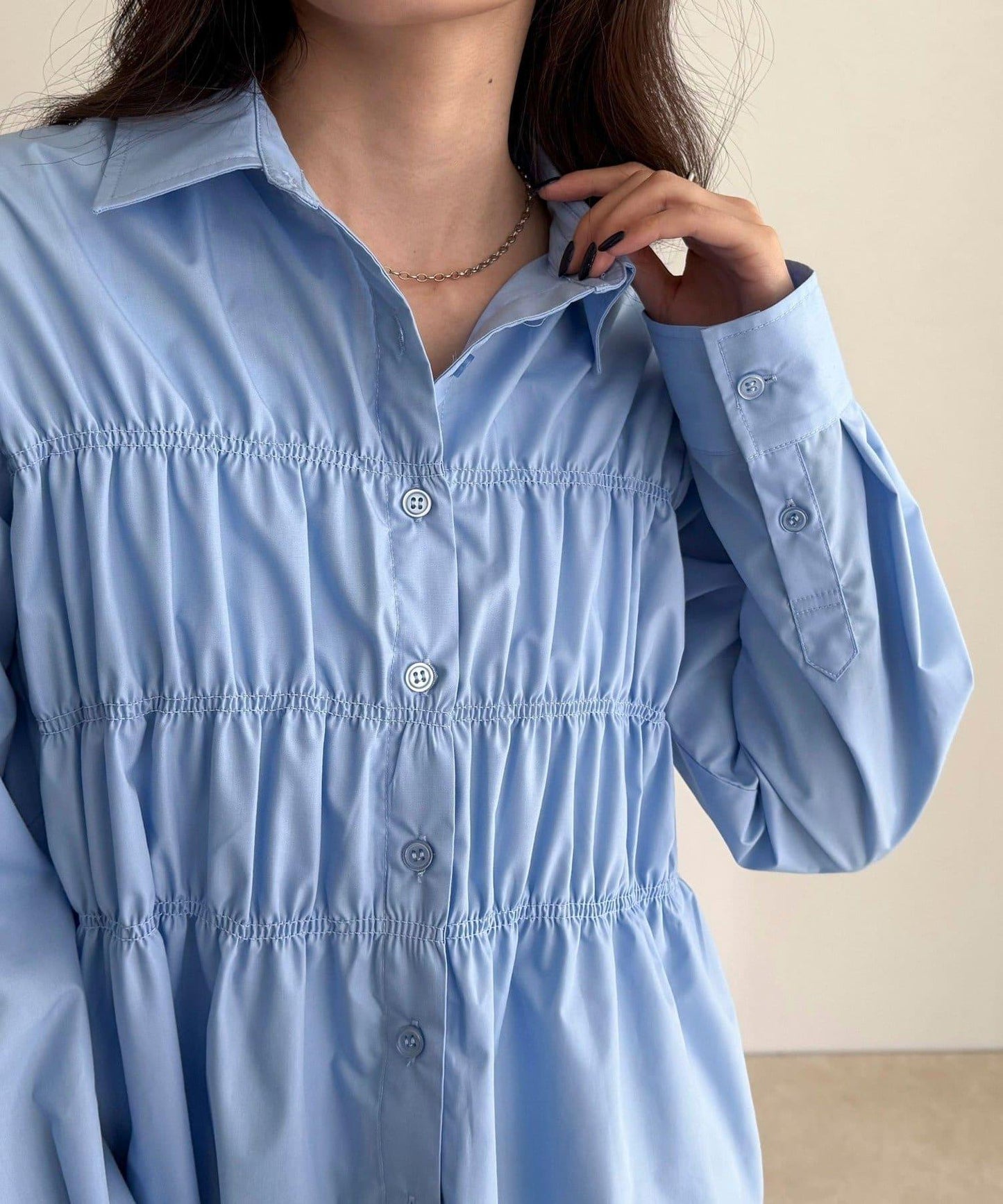 【@sora_522m企劃】褶皺襯衫