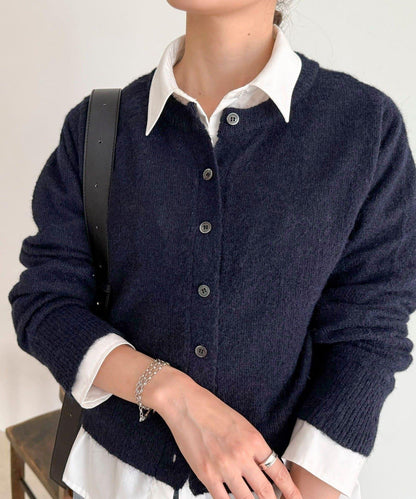 【@sora_522m企畫】羊毛混紡針織開衫