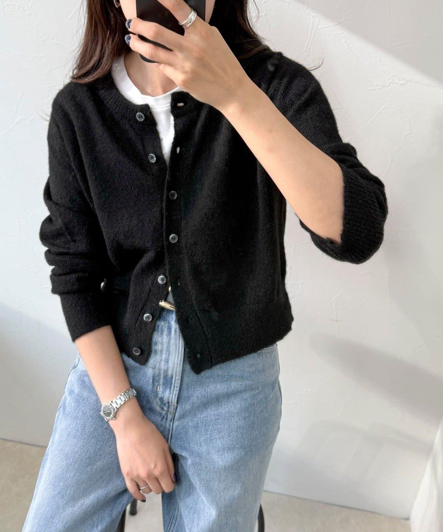 【@sora_522m企畫】羊毛混紡針織開衫