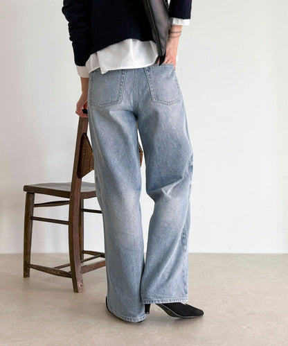 【@sora_522m企畫】基礎款直筒牛仔褲