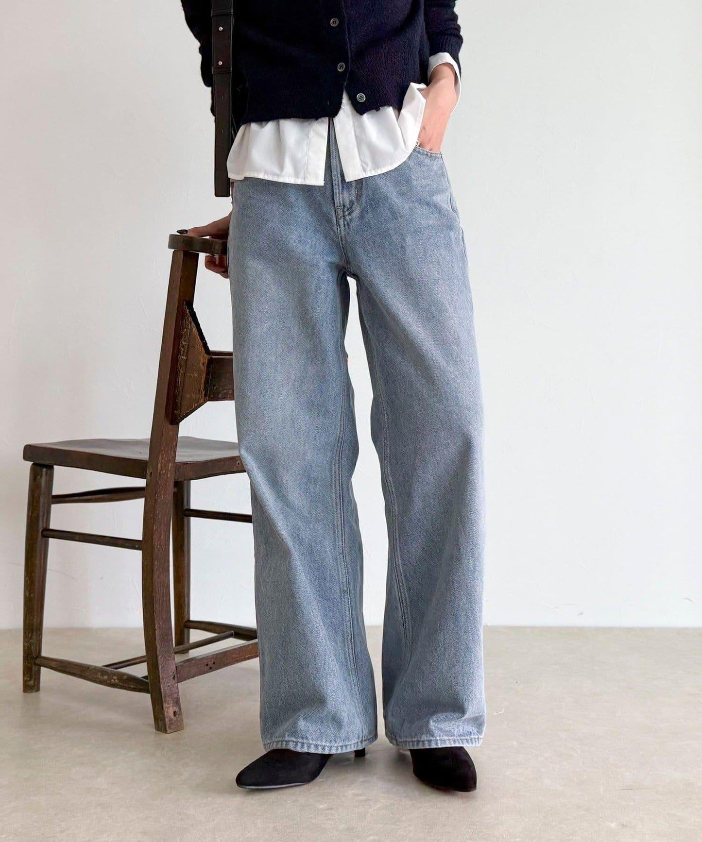 【@sora_522m企畫】基礎款直筒牛仔褲