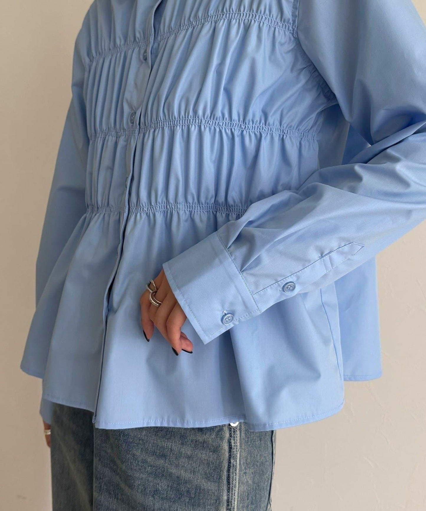 【@sora_522m企劃】褶皺襯衫