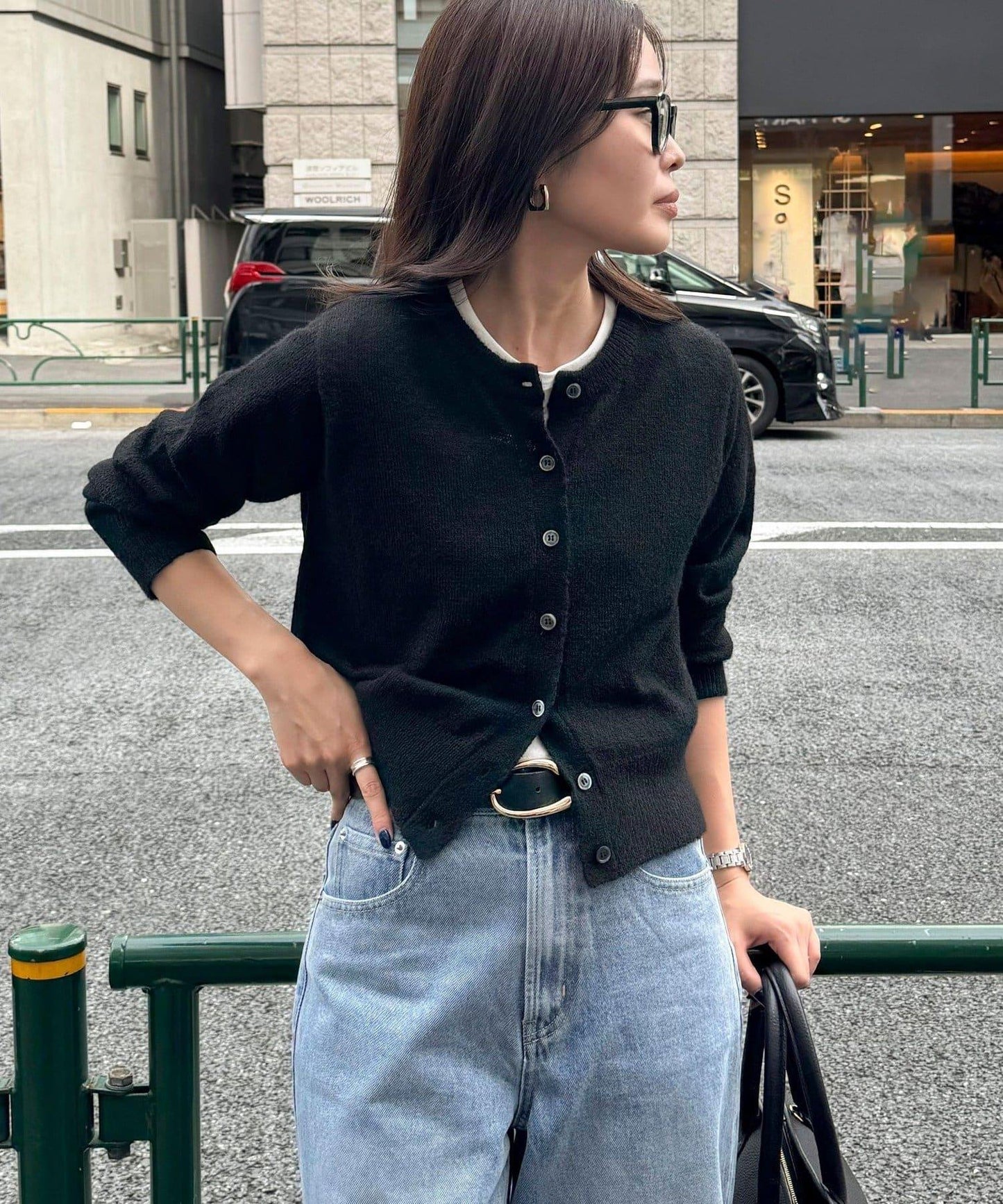 【@sora_522m企畫】羊毛混紡針織開衫