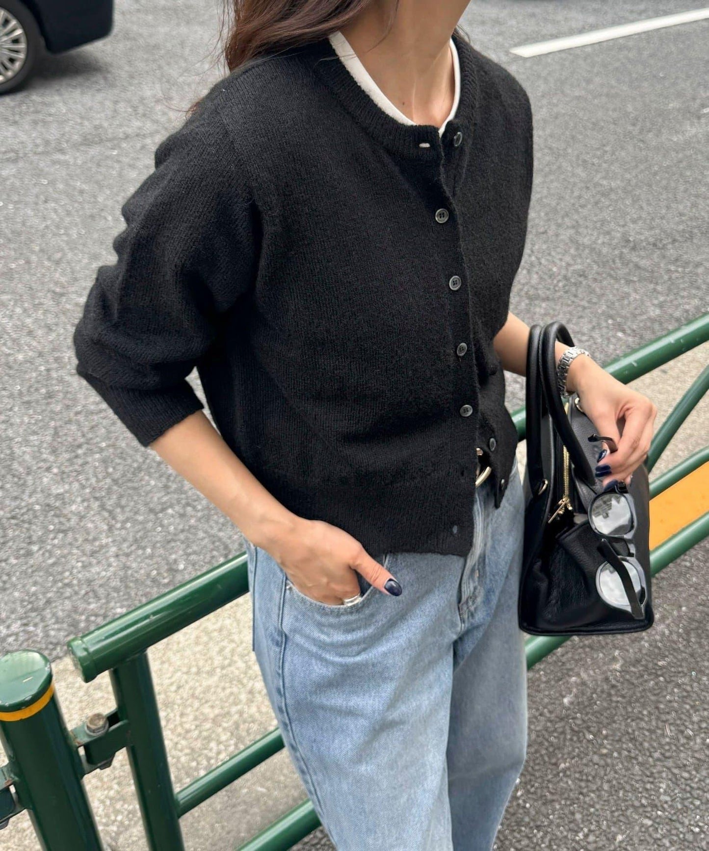 【@sora_522m企畫】羊毛混紡針織開衫