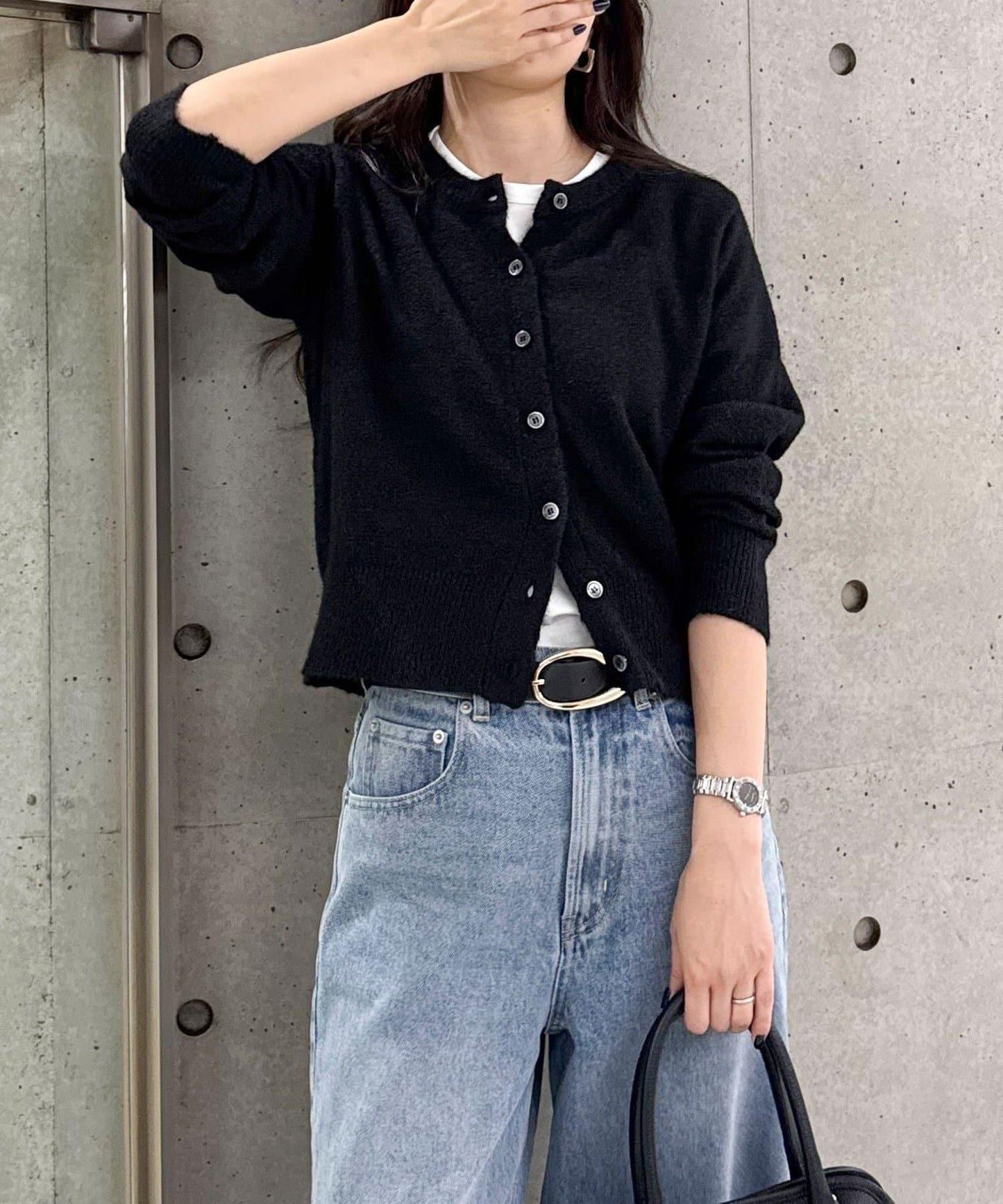 【@sora_522m企畫】羊毛混紡針織開衫