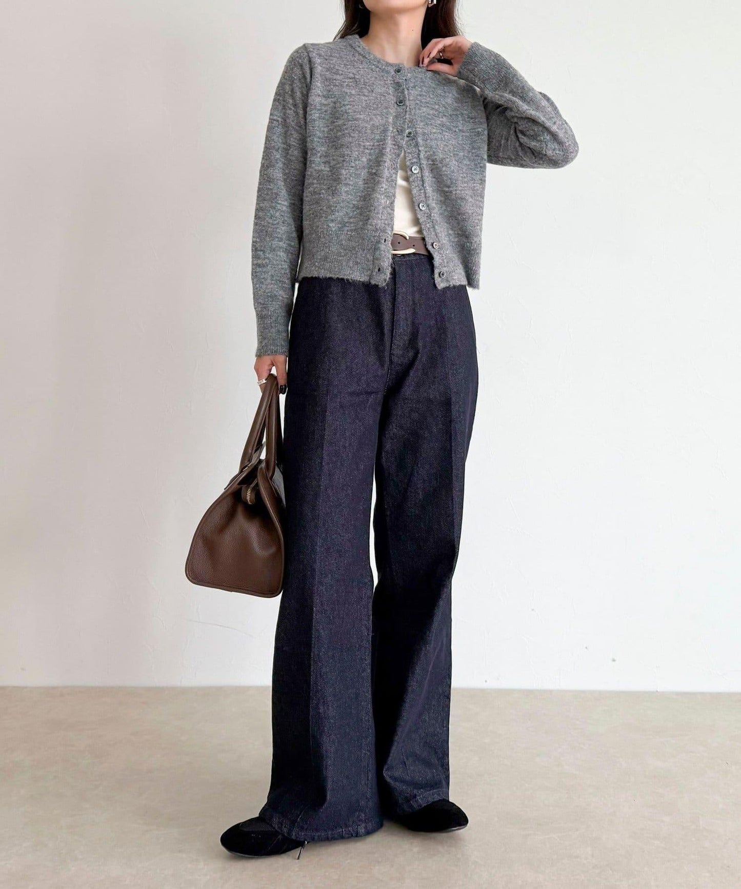 【@sora_522m企畫】羊毛混紡針織開衫