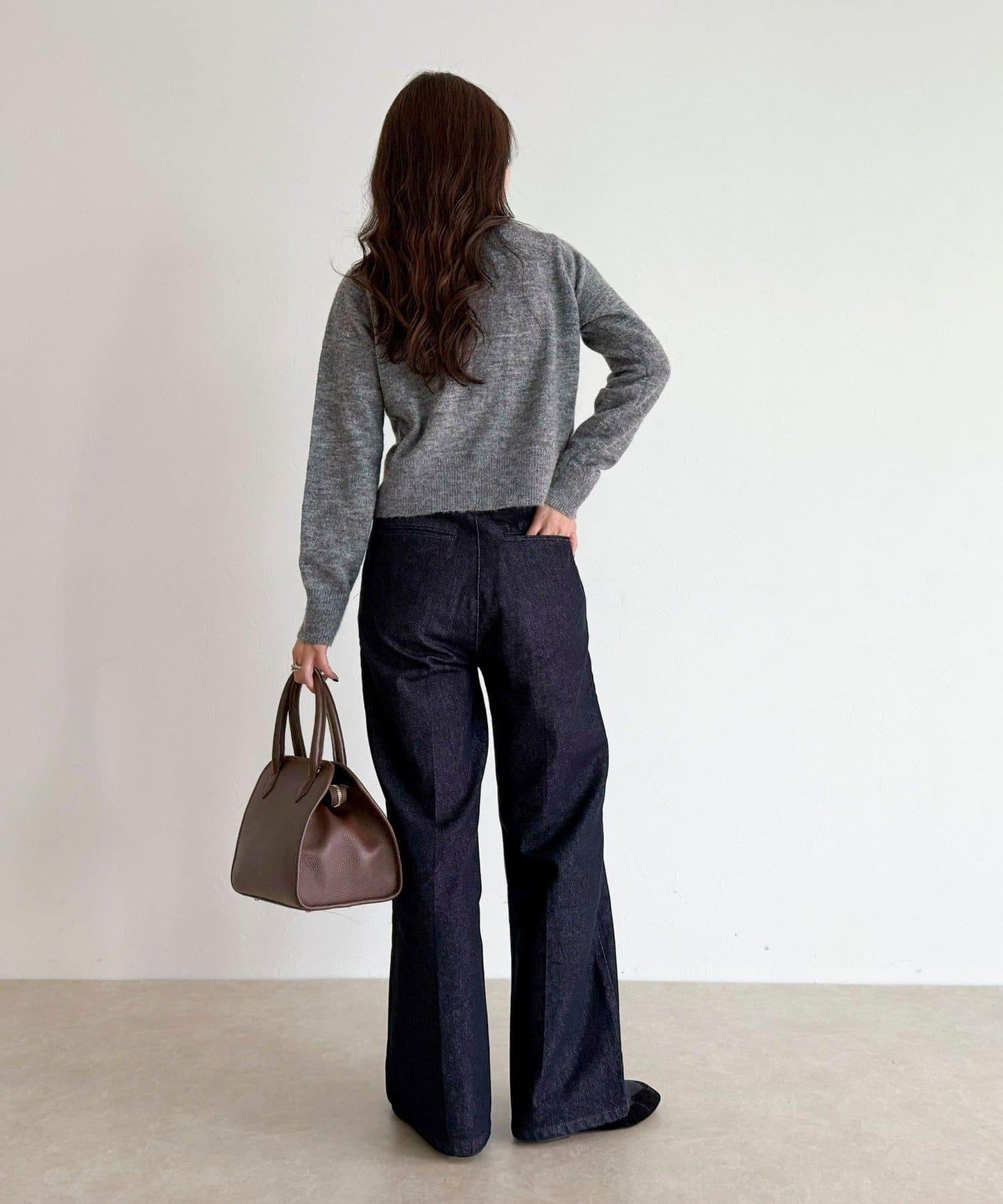 【@sora_522m企畫】羊毛混紡針織開衫