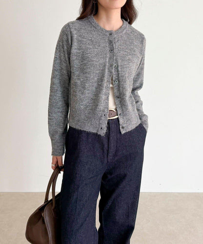 【@sora_522m企畫】羊毛混紡針織開衫