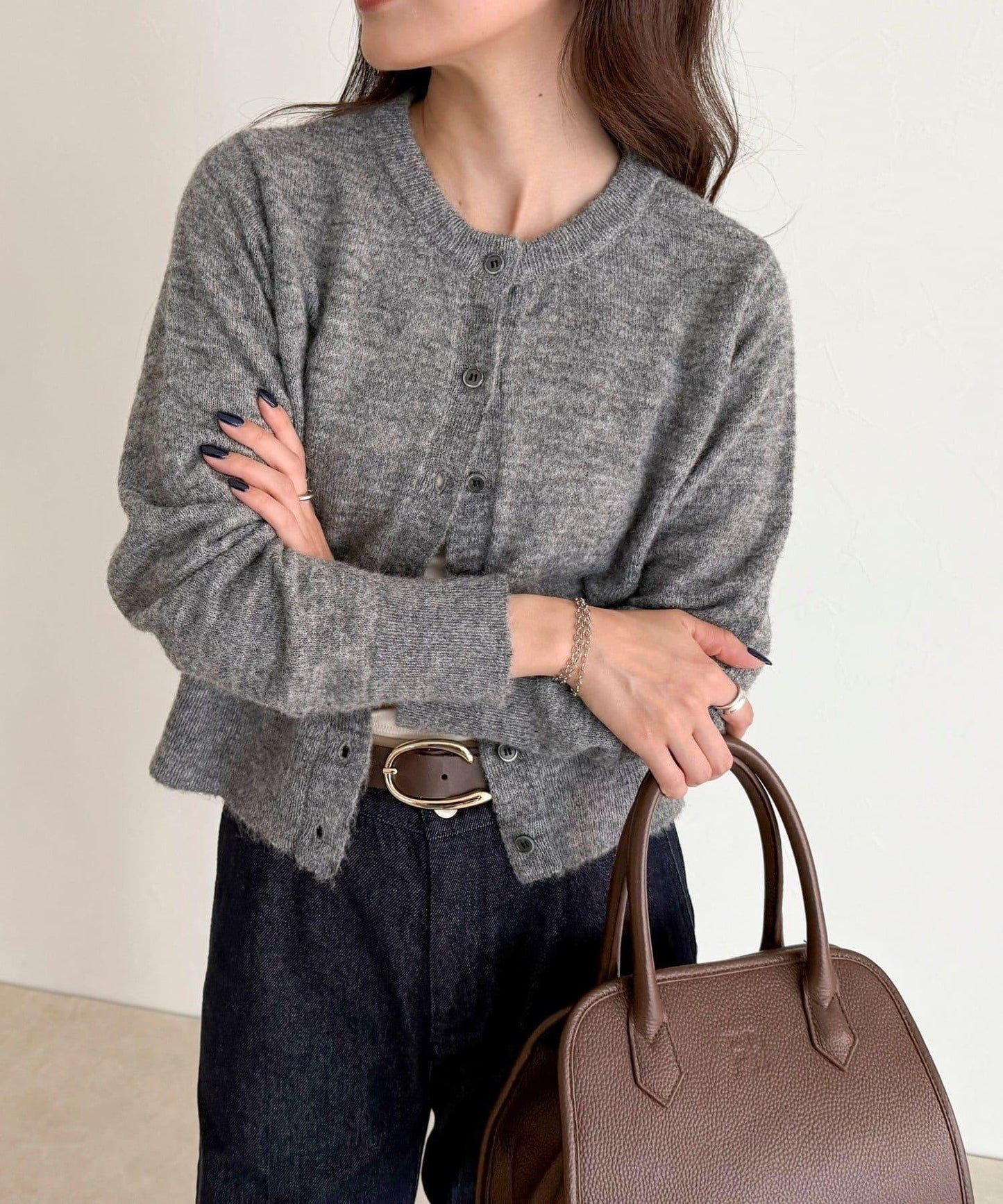 【@sora_522m企畫】羊毛混紡針織開衫