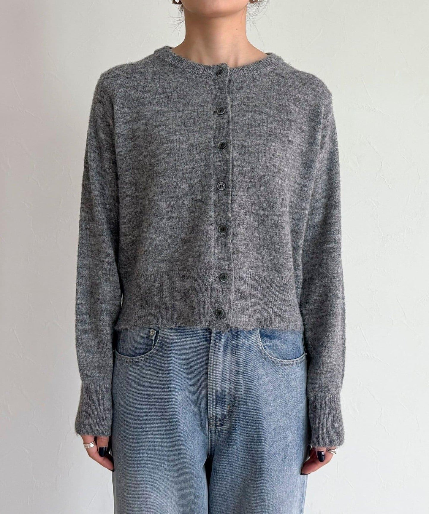 【@sora_522m企畫】羊毛混紡針織開衫