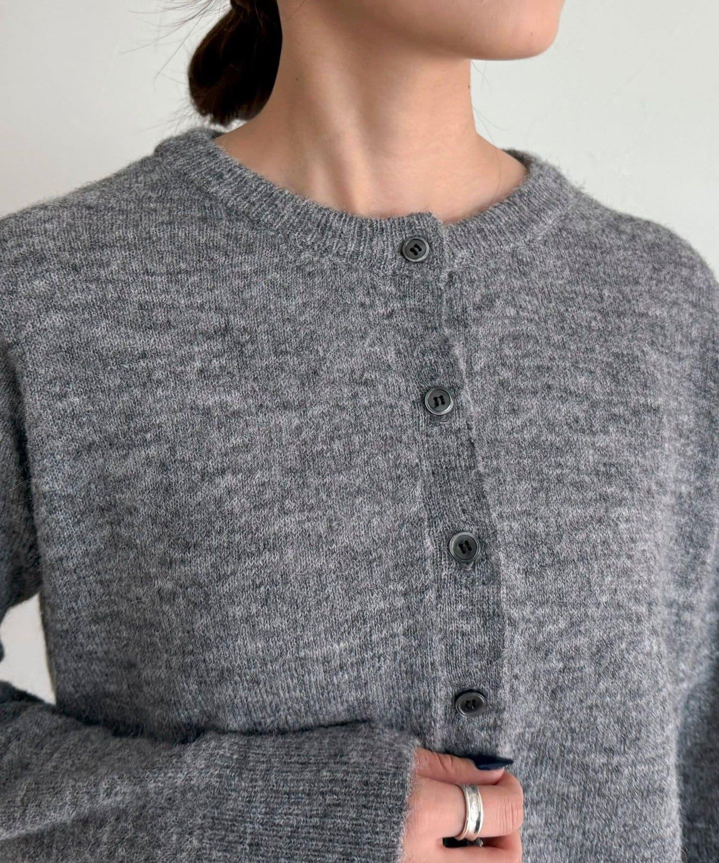 【@sora_522m企畫】羊毛混紡針織開衫