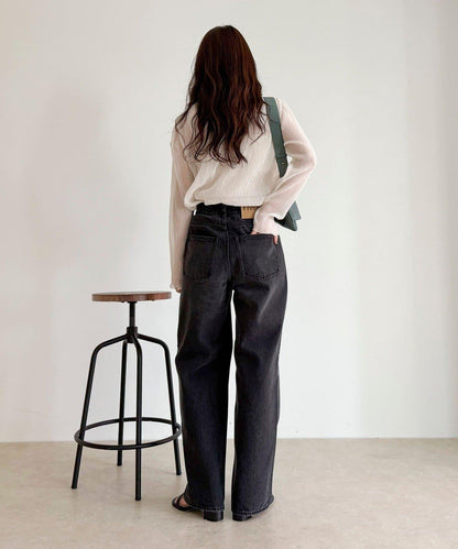 【@sora_522m企畫】基礎款直筒牛仔褲