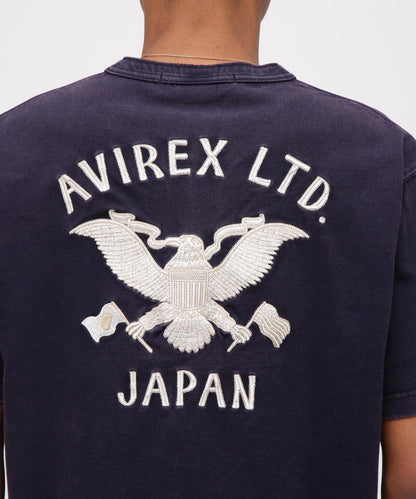 《SOUVENIR COLLECTION》SUKA亨利領T恤 “鷹”