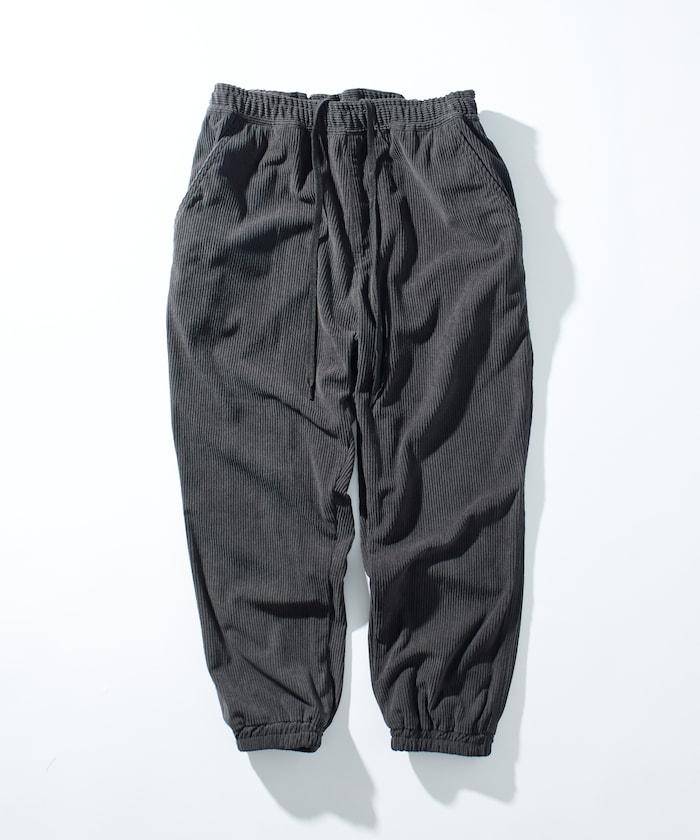 燈芯絨休閒束腳褲