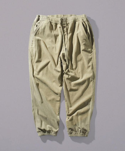 燈芯絨休閒束腳褲