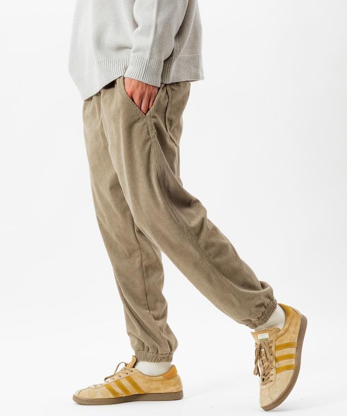 燈芯絨休閒束腳褲