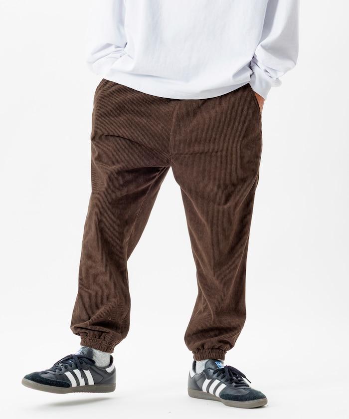 燈芯絨休閒束腳褲