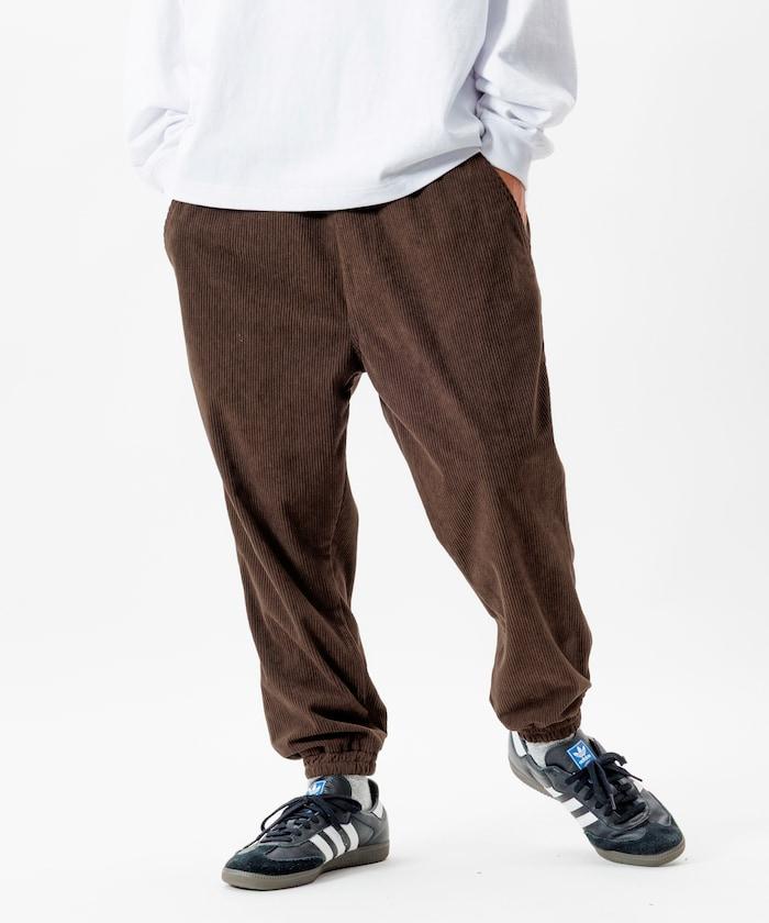 燈芯絨休閒束腳褲