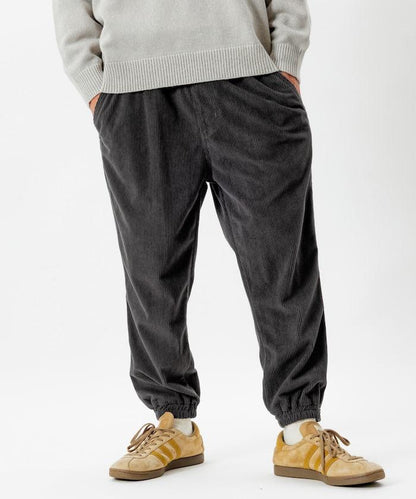 燈芯絨休閒束腳褲