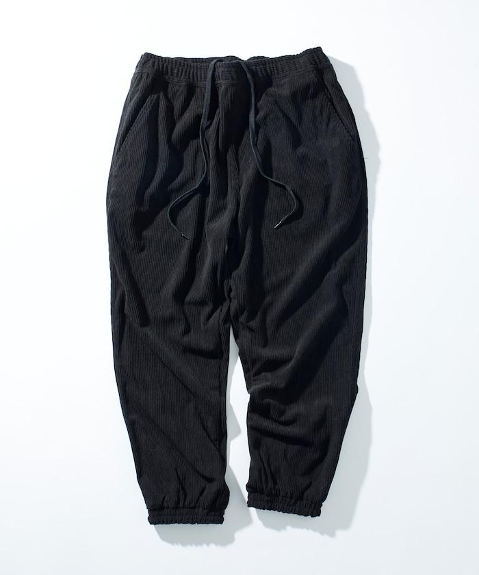 燈芯絨休閒束腳褲