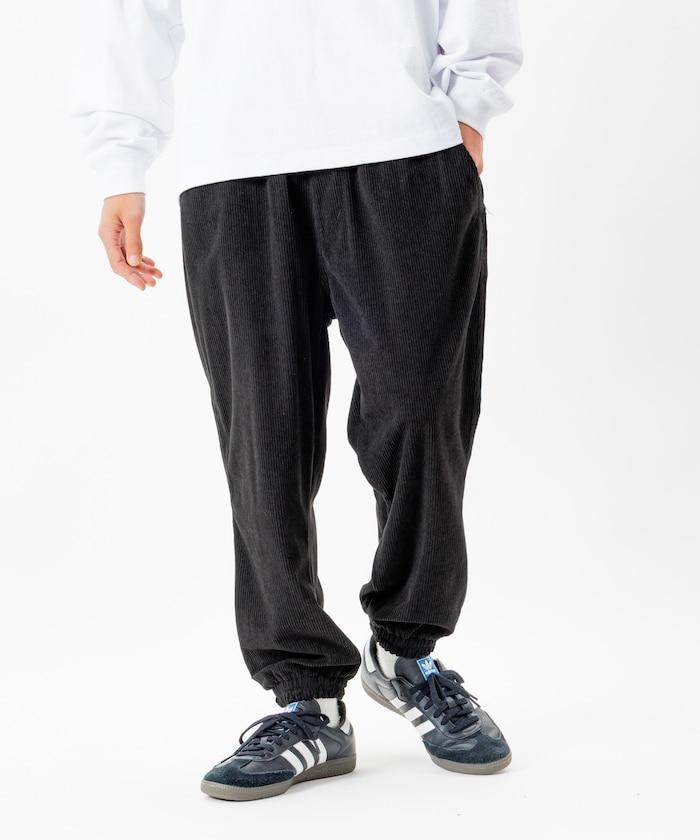 燈芯絨休閒束腳褲