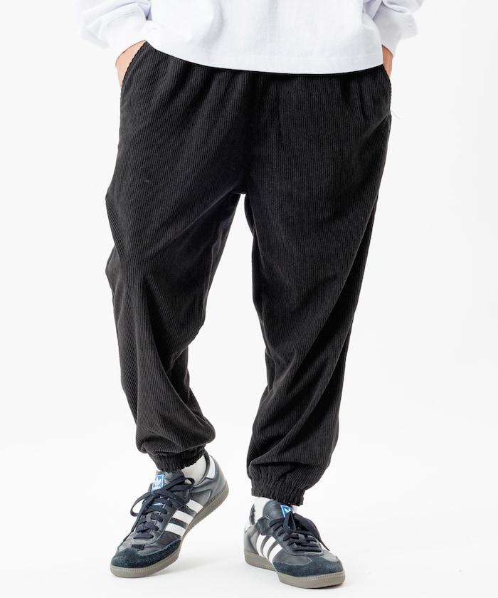 燈芯絨休閒束腳褲