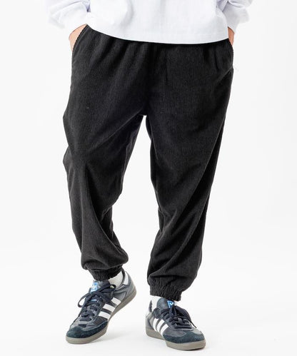 燈芯絨休閒束腳褲