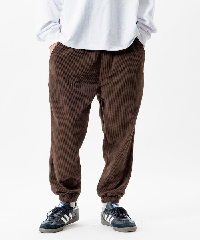 燈芯絨休閒束腳褲