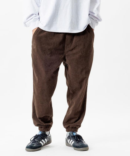 燈芯絨休閒束腳褲