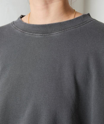 水洗工藝荷葉邊長袖上衣