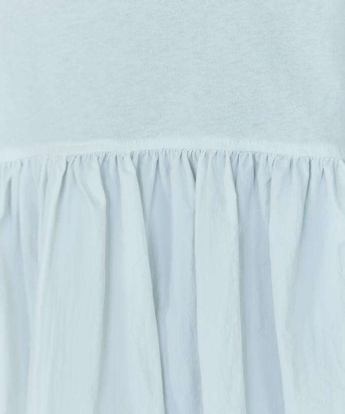 拼接布帛拼接層疊設計套頭衫