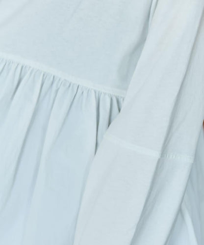 拼接布帛拼接層疊設計套頭衫