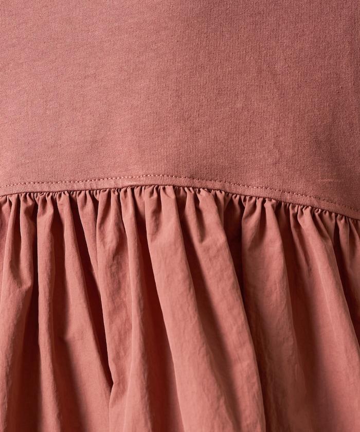 拼接布帛拼接層疊設計套頭衫