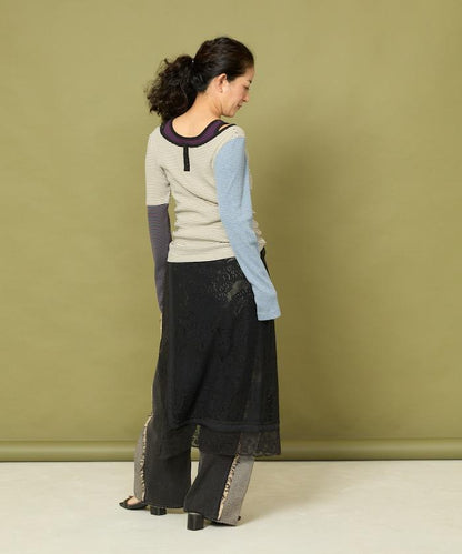 Healthknit 細條紋背心T恤套裝