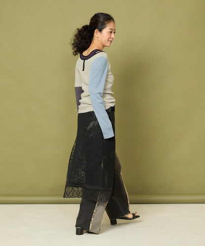 Healthknit 細條紋背心T恤套裝