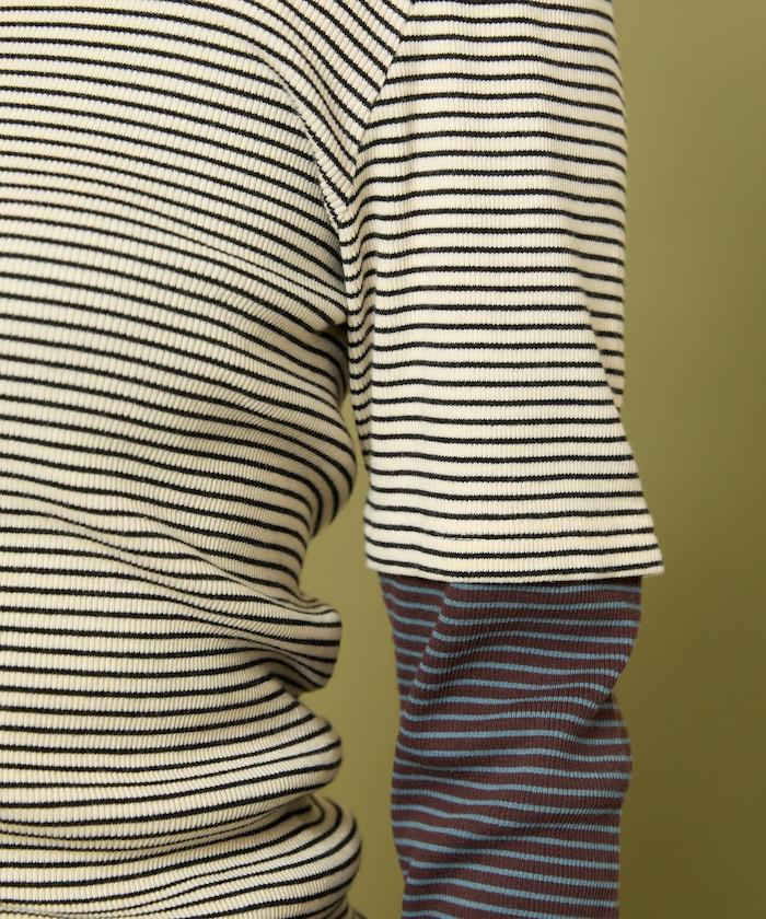 Healthknit 細條紋背心T恤套裝