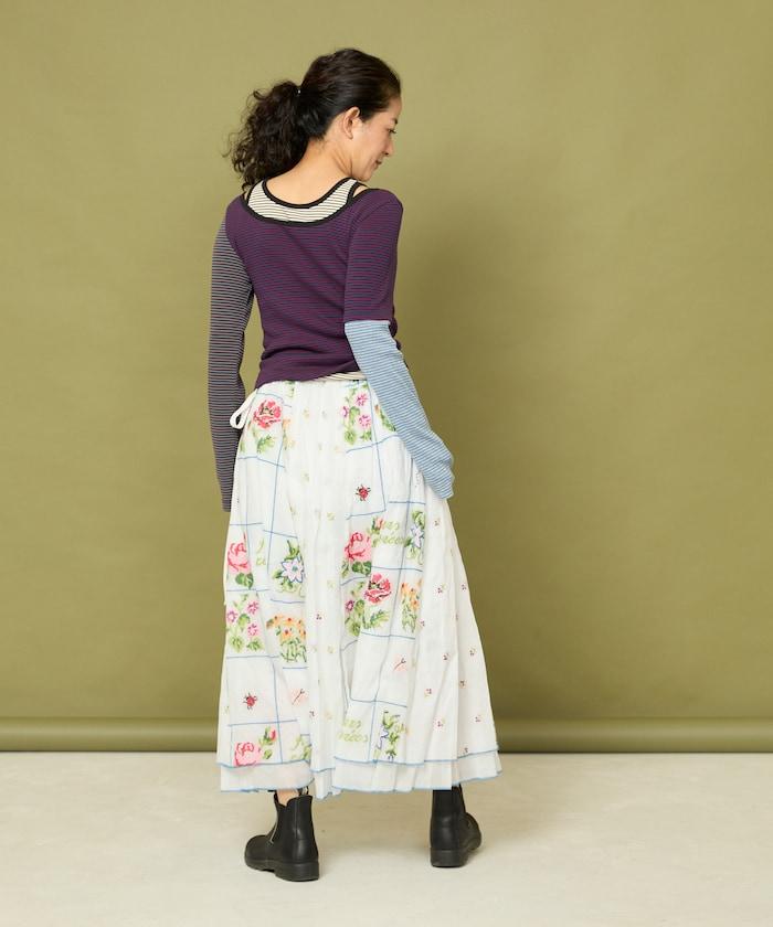 Healthknit 細條紋背心T恤套裝