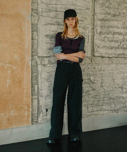 Healthknit 細條紋背心T恤套裝