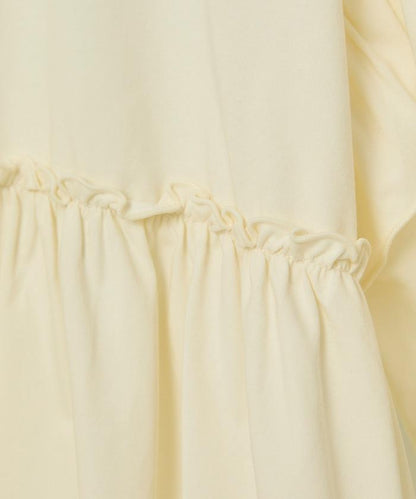 <UVカット＞多功能七分袖荷葉邊T恤