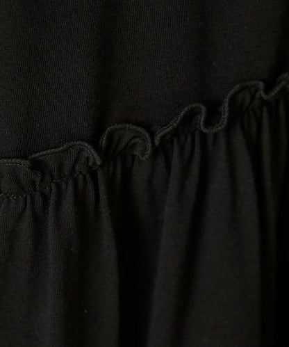 <UVカット＞多功能七分袖荷葉邊T恤