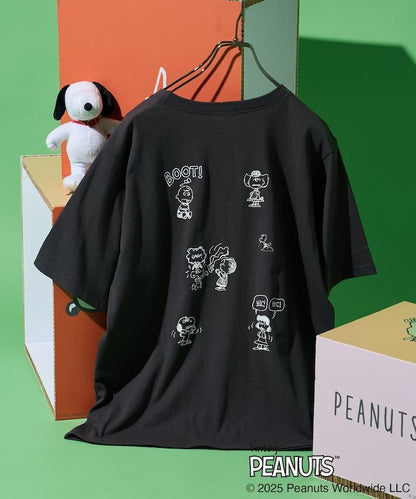 《PEANUTS》復古藝術印花T恤