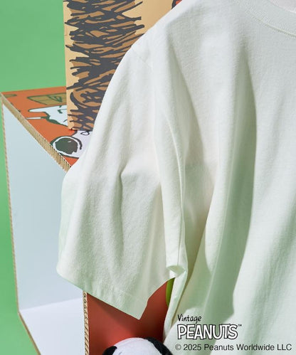 《PEANUTS》復古藝術印花T恤
