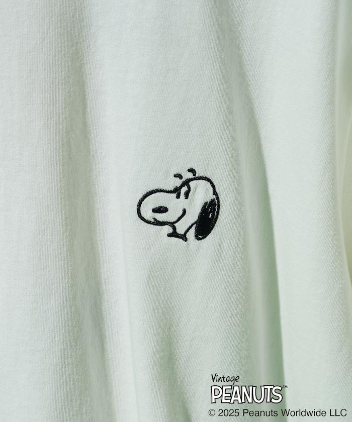 《PEANUTS》復古藝術印花T恤