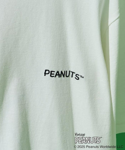 《PEANUTS》復古藝術印花T恤