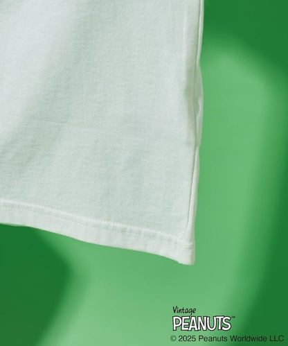 《PEANUTS》玩具照片印花T恤