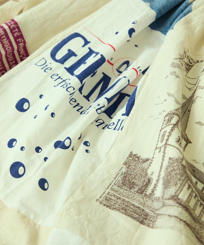 vintage歐式環保袋改造褲