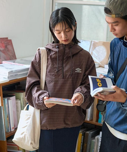 別注 Check Anorak Parka