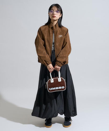 別注 LEATHERETTE STAND COLLAR BLOUSON