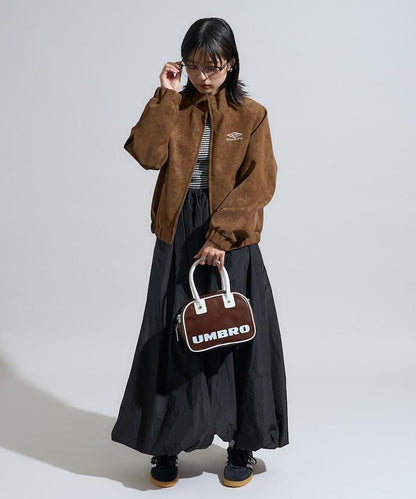 別注 LEATHERETTE STAND COLLAR BLOUSON