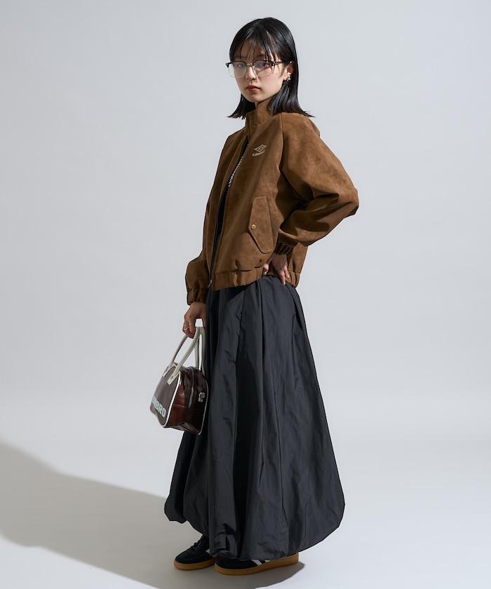 別注 LEATHERETTE STAND COLLAR BLOUSON